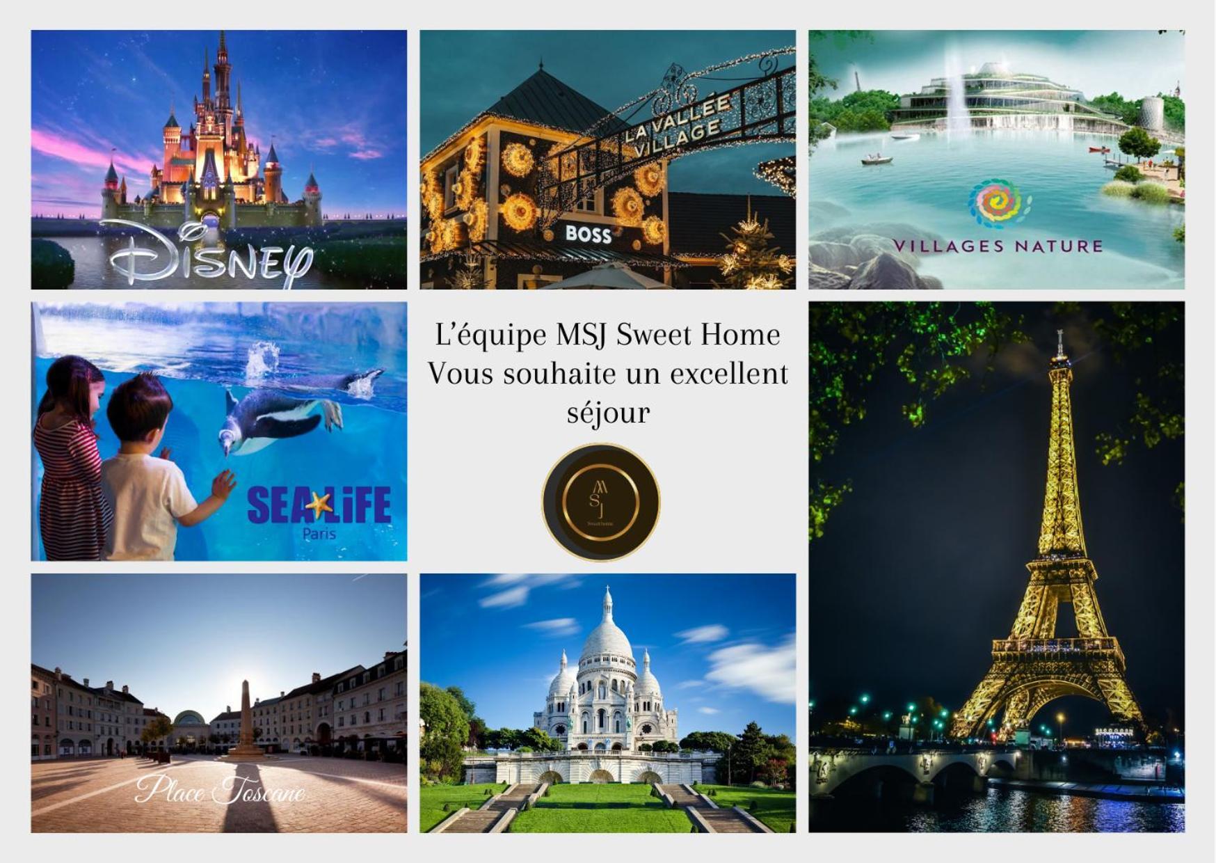 Cosy Appartement - Val D'Europe - Vallee Shopping - Disney เซร์ริส ภายนอก รูปภาพ